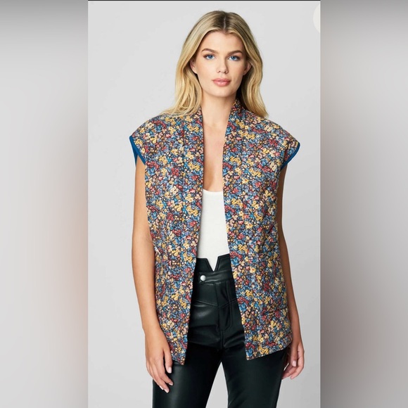 Blanc NYC floral vest - Picture 5 of 7